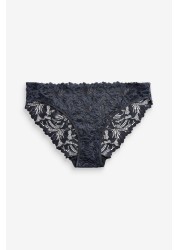 Comfort Lace Knickers High Leg