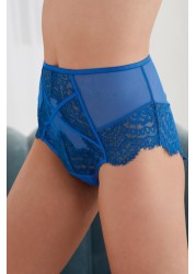 Lace Knickers High Rise