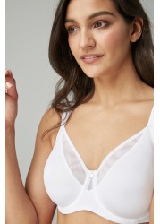 Triumph White True Shape Sensation Minimiser Bra