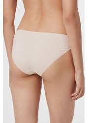 Cotton Knickers 5 Pack High Leg