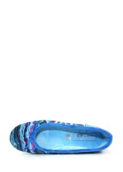 Lunar Blue Ballerina Slippers