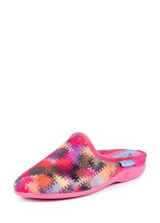 Lunar Pink Fire Mule Slippers