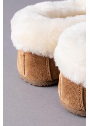 Lakeland Leather Ladies Sheepskin Moccasin Slippers