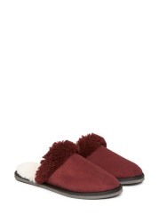 Celtic & Co Red Ladies' Turnback Mules