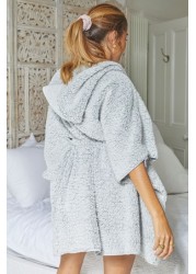 Jim Jam the Label Grey Terry Towelling Nightshirt