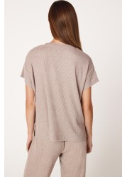 B by Ted Baker Rib Loungewear T-Shirt