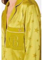 B by Ted Baker Satin Jacquard Button Through Pyjamas