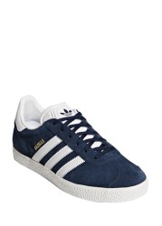 adidas Originals Navy/White Gazelle Trainers