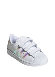 حذاء رياضي Superstar Velcro Junior من adidas Originals