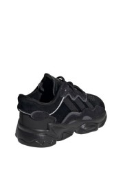 adidas Originals Ozweego Black Infant Elasticated Lace Trainers