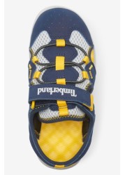 Timberland® Navy Perkins Row 2 Strap Sandals