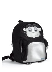 Playzeez Misty Black The Gorilla Backpack