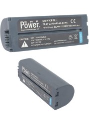 DMK Power DMK-CP2LH Rechargeable Battery Pack 2200mAh and Charger for Canon NB-CP1L NB-CP2L and Canon Compact Photo Printer SELPHY CP100 to CP1300