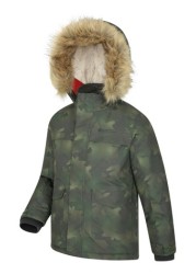 Mountain Warehouse Samuel Kids Water-Resistant Parka Jacket