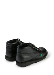 حذاء من الجلد Kickers Junior Kick Hi Zip