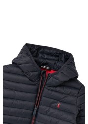 Joules Blue Cairn Showerproof Recycled Packable Padded Jacket