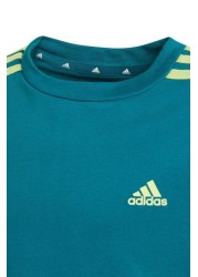 تي شيرت أساسي 3 أشرطة من Adidas