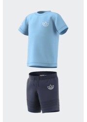 adidas Sport Collection T-Shirt And Shorts Set