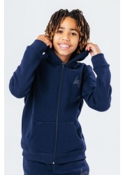 Hype. Unisex Blue Kids Script Zip Tracksuit