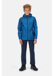 Regatta Kids Pack It III Blue Waterproof Jacket