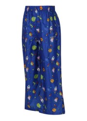 Regatta Blue Peppa Pig Waterproof Pack-It-Over Trousers