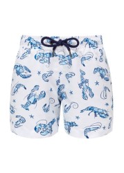 Sunuva White Lobster Swim Shorts