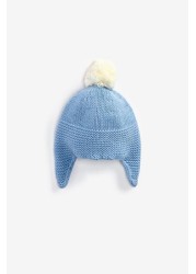 The Little Tailor Mid Blue Trapper Hat