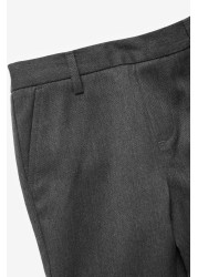 School Formal Straight Trousers (3-17yrs) Pull-On Waist