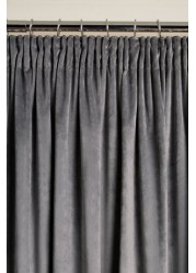 Matte Velvet Curtains Pencil Pleat Blackout/Thermal