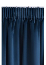 Matte Velvet Curtains Pencil Pleat Blackout/Thermal