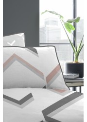 Appletree Fractured Lines Duvet Cover and Pillowcase Set