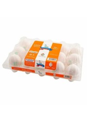 Seha Medium White Eggs - 15 Pieces