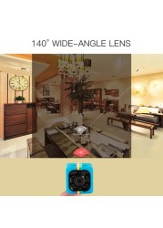Generic SQ11 1080P Mini Night Vision Surveillance Camera - Multifunction