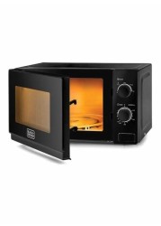 Black & Decker 20 Liter Microwave Oven - Black - Mz2020 -B5