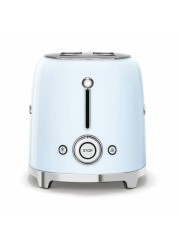 Smeg 1500W 4 Slice Electric Toaster, Stainless Steel (TSF02PBUK)