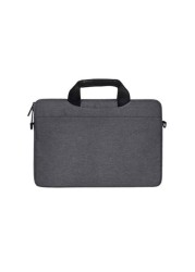 Portable Bag With Shoulder Strap For 13.3 Inch Laptops Dark Gray