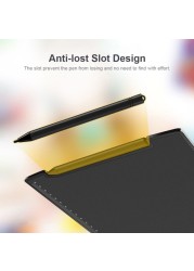 Generic - 12 Inch LCD Drawing Tablet Portable Digital Pad Writing Notepad Electronic Graphic Board Notes Reminder with Pen (Green)