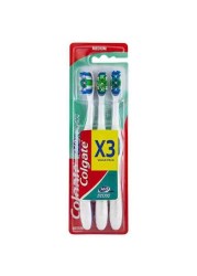 Colgate Toothbrush 360 Medium 3 Pieces