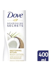 Dove Body Lotion, Coconut Scent, 400 ml