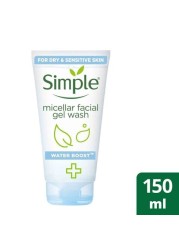 Simple Water Boost Face Wash Gel 150 ml