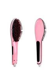 Ceramic Electric Hair Brush With LCD Display