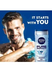 NIVEA PURE IMPACT FOR MEN SG 250ML