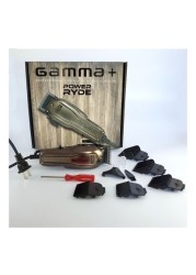 Gamma + Power Ryde ماكينة قص الشعر السلكية #RYDE