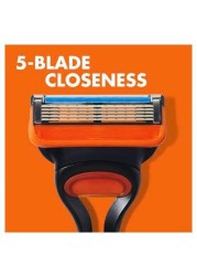 Gillette Fusion Razor Handle and 2 Refill Blades, 2