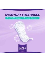 Always Protective Sanitary Pads Fresh Scent 80 Count