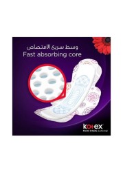 Kotex Maxi Sanitary Pads With Wings, 30 Pieces