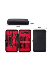 ALISSA-15 in 1, Nail Clipper Set Nail file Swing Out Nail Cleaner File Popular Gifts For Men & Women Best Nail Care for Manicure Pedicure Home & Travel Manicure Set.