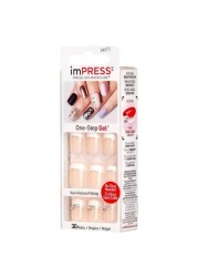 Empress Short Length False Nails - Multi Color, 24 Pieces