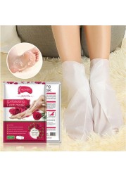 Pack Of 5 rose Exfoliating Foot Peel Mask