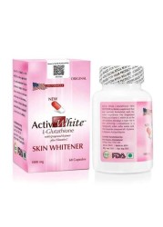 Active White Glutathione Skin Whitening Pills ( 60 Capsules = 1 Bottle)